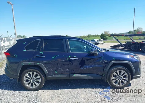 2019 Toyota Rav4 Limited from USA, damaged, VIN 2T3N1RFV8KC057721
